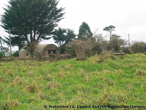 Hackettstown Graveyard, An Sean Phobal, Co. Waterford. South West View. 