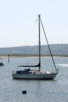 0000052 - County Waterford. Yacht at anchor 