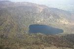 0000260 - Comeragh Mountains County Waterford. An aerial view of Coumshingaun Lake